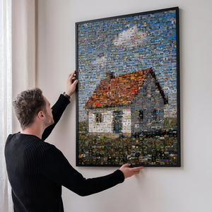 Create Your House Photo Mosaic Online from Many Construction Photos - Start Now Create Your House Photo Mosaic Online from Many Construction Photos - Start Now