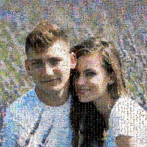 Create Your Photo Mosaic - Perfect Gift for Couples, Weddings & Anniversaries