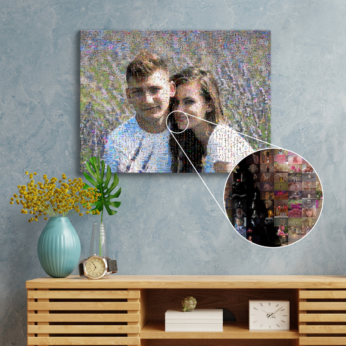 Create Your Photo Mosaic - Perfect Gift for Couples, Weddings & Anniversaries