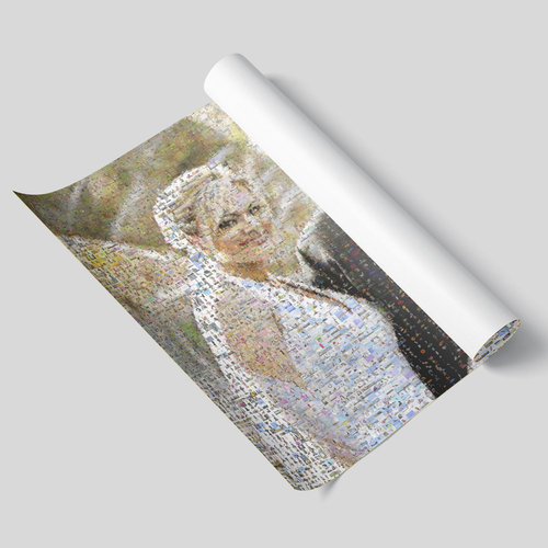 Create a Personalized Wedding Photo Mosaic Gift