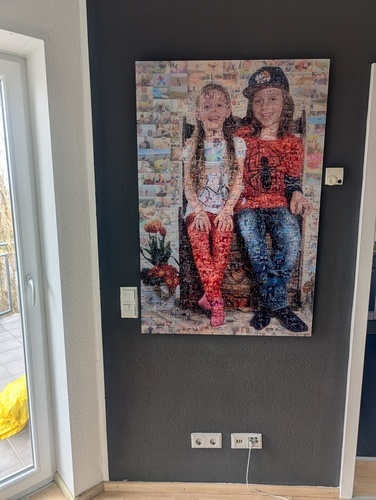 Customer Photo by Armin for Review Print Photo Mosaic [Online] Acrylic 80x120cm