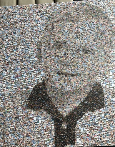 Customer Photo by Britta for Review Print Photo Mosaic [Online] Canvas 80x80cm