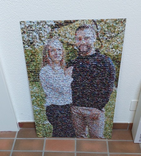 Customer Photo by Daniel for Review Print Photo Mosaic [Online] Dibond 50x75cm