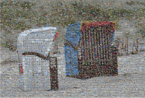 Customer Photo by Martin for Review Print Photo Mosaic [Online] Dibond 75x50cm