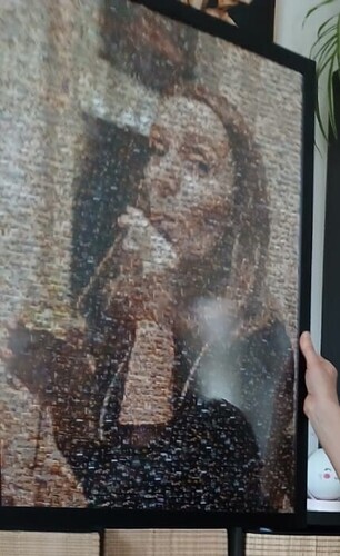 Customer Photo by Sina for Review Print Photo Mosaic [Online] Poster 50x70cm