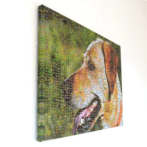 Print format canvas: wall