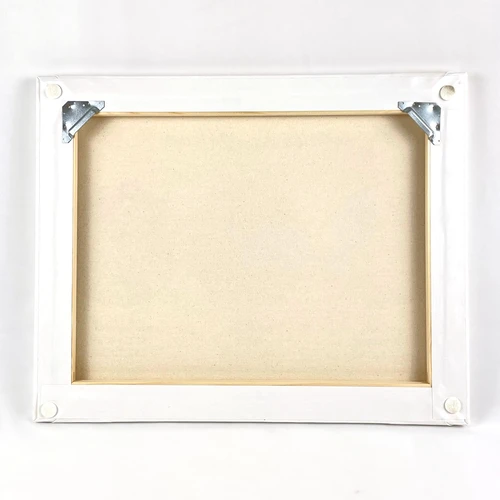 Print format canvas: backside