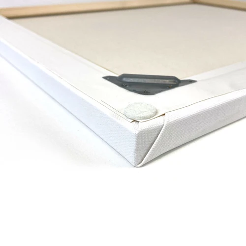 Print format canvas: backside